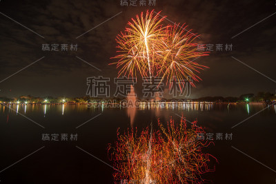 烟花在泰国