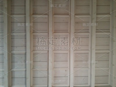 19世纪意大利豪华宅邸的典型格子天花板