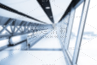 机场,航站楼走廊
