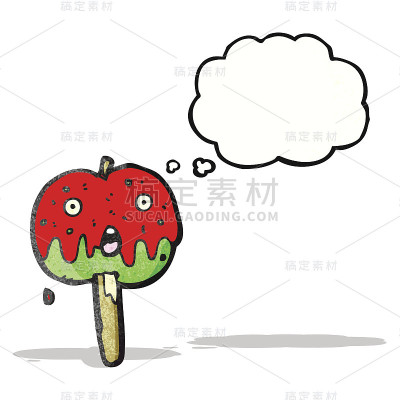 卡通太妃糖苹果