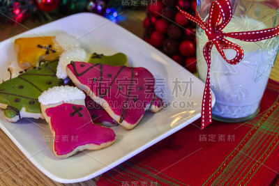 色彩斑斓的饼干