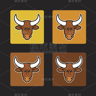 棕色的牛组