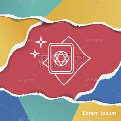 魔术卡线图标