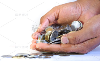 钱——手里有一堆硬币