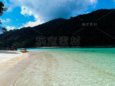 泰国攀雅府素林岛热带海