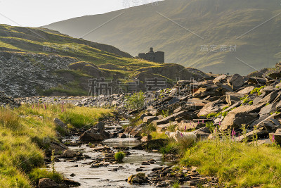 Cwmorthin Terrace，威尔士，英国