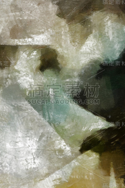 柔和的抽象画