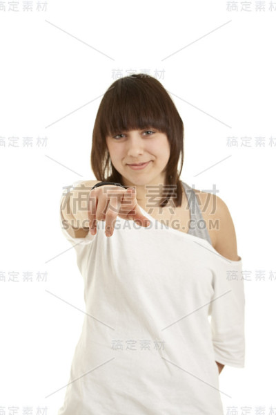 十几岁的女孩