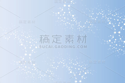 结构分子和通信。Dna,原子,神经元。科学的设计理念。用点连接线。医学，技术，化学，科学背景。矢量插