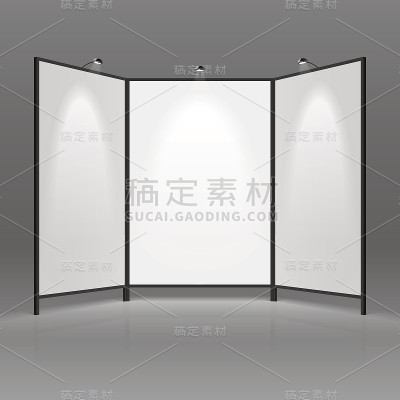 空白展会展位