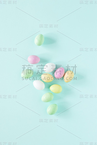复活节糖果蛋。