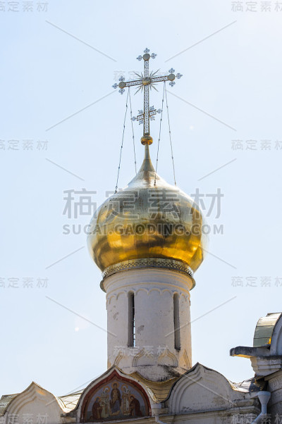 三一Sergius Lavra建筑组合在Sergiev Posad，莫斯科地区，俄罗斯。联合国教科文