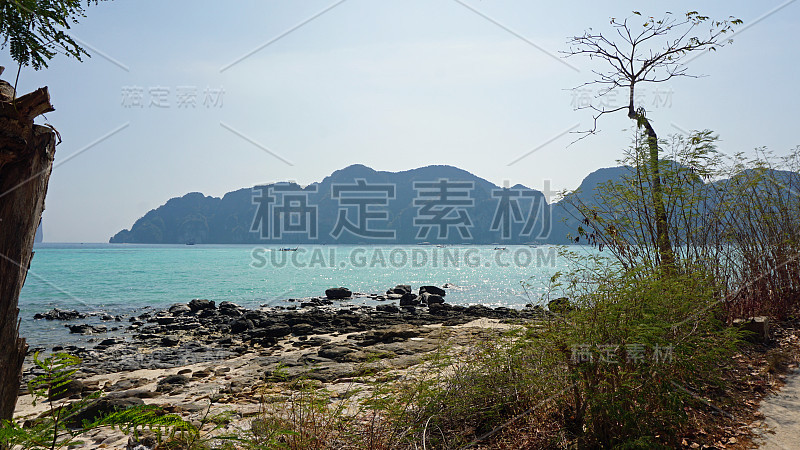 科皮岛的长滩