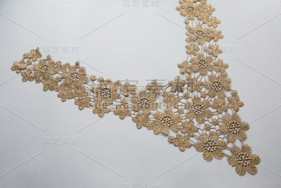 金色布料，蕾丝，设计礼服，庆典服装