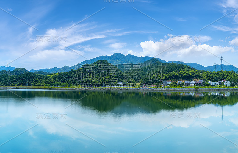 浙江省千岛湖的风景