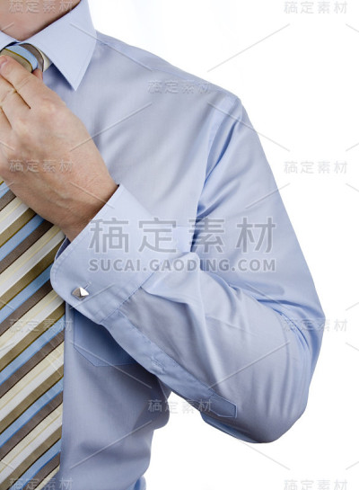 聪明的蓝色衬衫