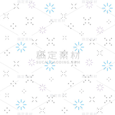 几何无缝图案与小形状