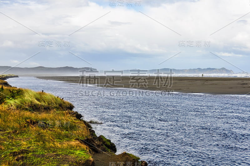 智利奇洛岛的海滩景色