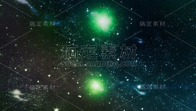 星空背景纹理。星星填充的夜空背景纹理