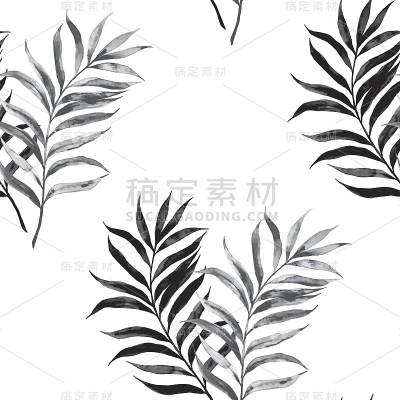 无缝矢量模式与棕榈叶