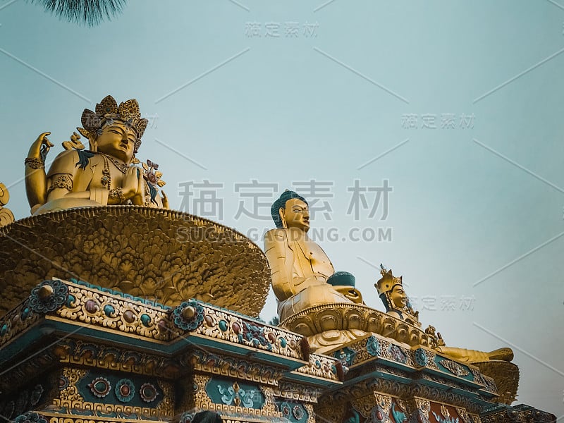 风景的Swayambhunath