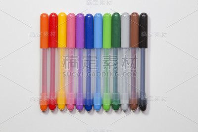 色签字笔