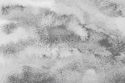 灰色抽象水彩背景。画在纸上