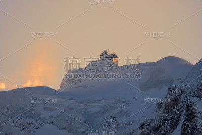 滑雪胜地翁根公主的景色