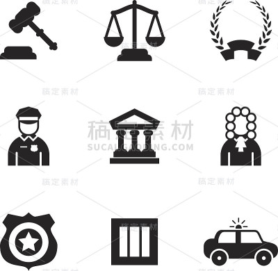 法律的图标