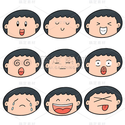 男孩的脸