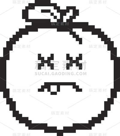 死去的8位卡通桃子