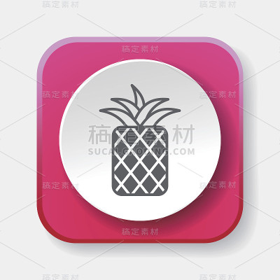 水果菠萝图标