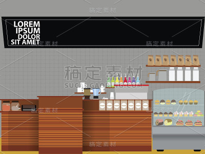 咖啡店内部