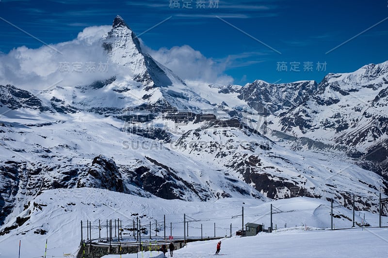 马特洪峰从Gornergrat