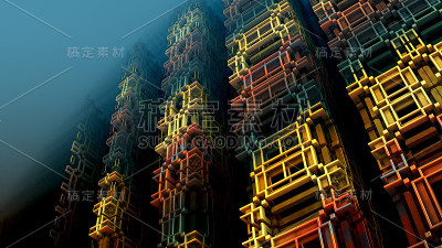 抽象背景3 d
