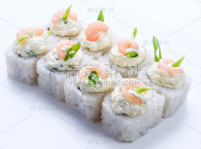 卷的白色