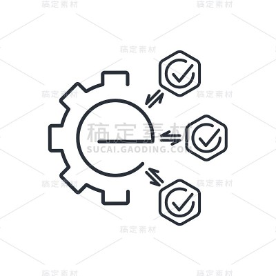 E科技logo设计。矢量线性图标孤立的白色背景。