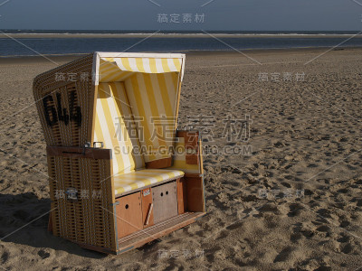 德国北海Langeoog海滩