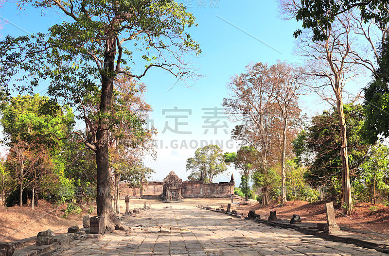 高浦拉二世，柏威夏寺建筑群，柬埔寨