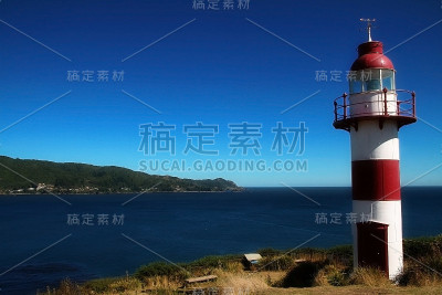 智利瓦尔迪维亚附近的灯塔