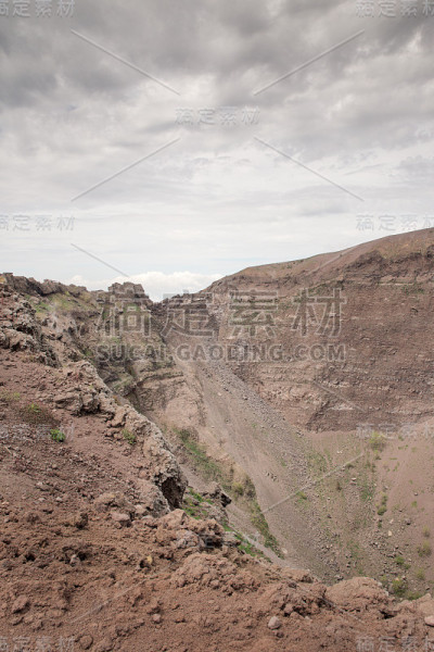 意大利维苏威火山口