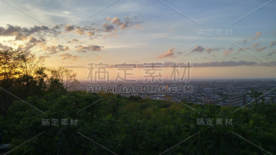 日落蒙特利尔
