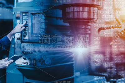 数控机床设置编程控制与G-Code概念。