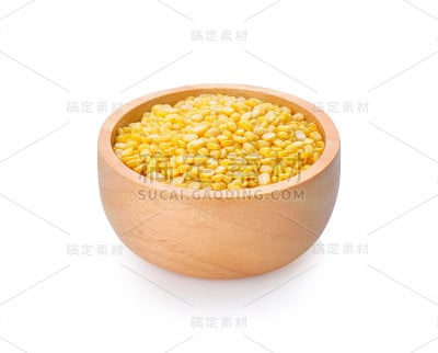 白底绿豆