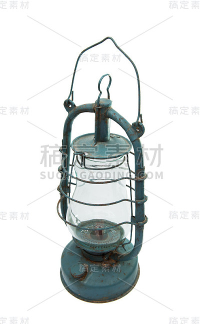 旧煤油灯