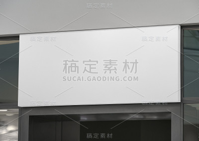 空白商店标识标识设计模型孤立清晰，最小的商店模板，街道悬挂挂壁式招牌，用于标识展示金属咖啡厅餐厅酒吧