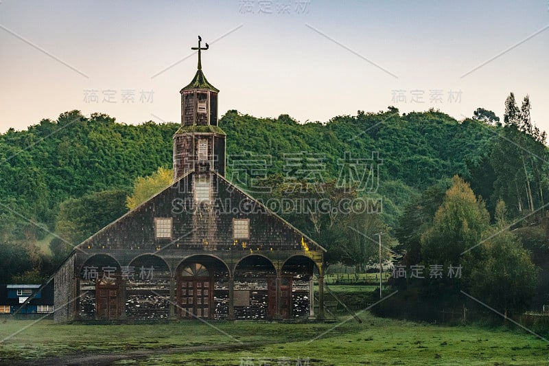 Quinchao Church, Chiloe岛，智利