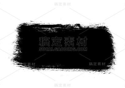 黑色图形补丁图形笔触设计背景效果元素