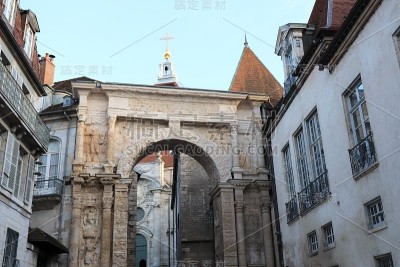黑门Besançon -公元2世纪罗马加洛凯旋门