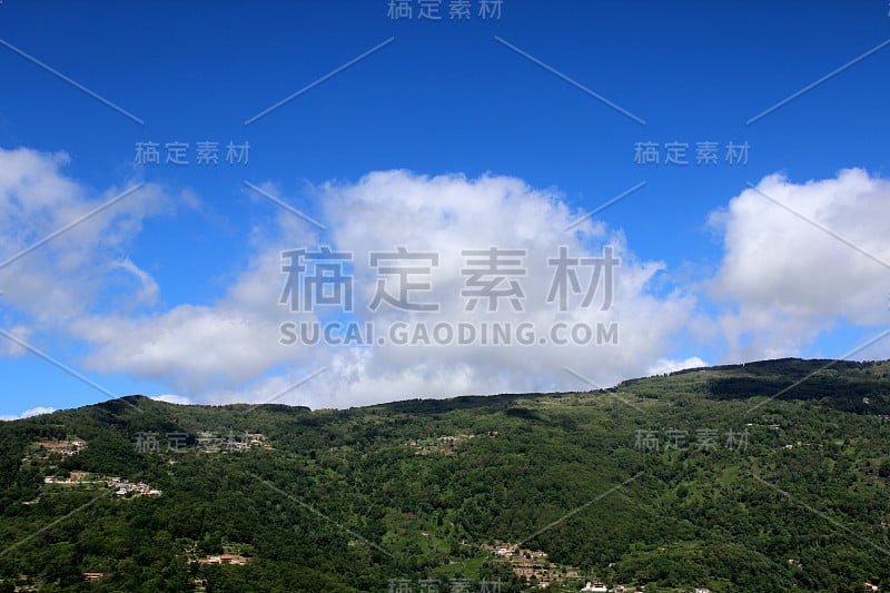 意大利南部锡拉山区景观